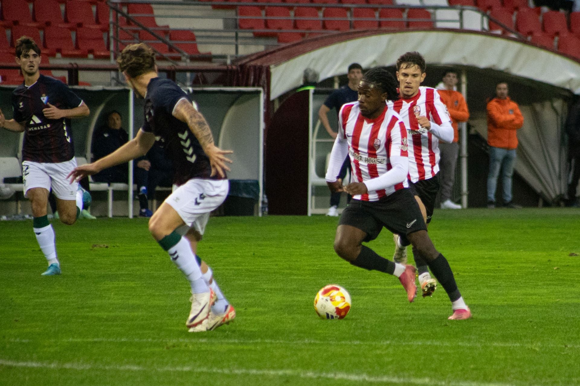 El partido de la UDL con el Eibar B