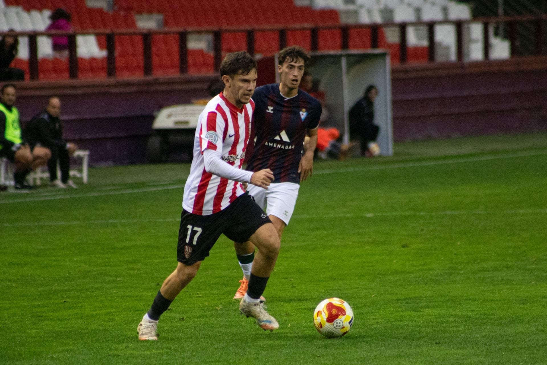 El partido de la UDL con el Eibar B