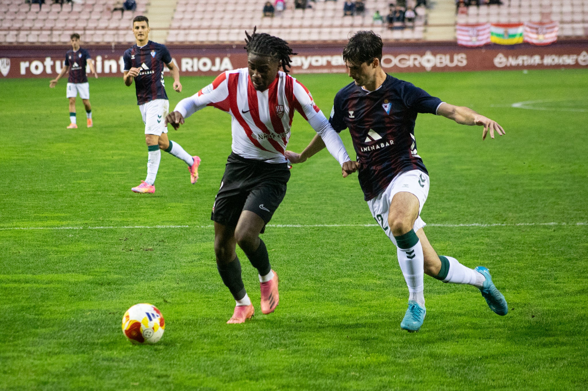 El partido de la UDL con el Eibar B