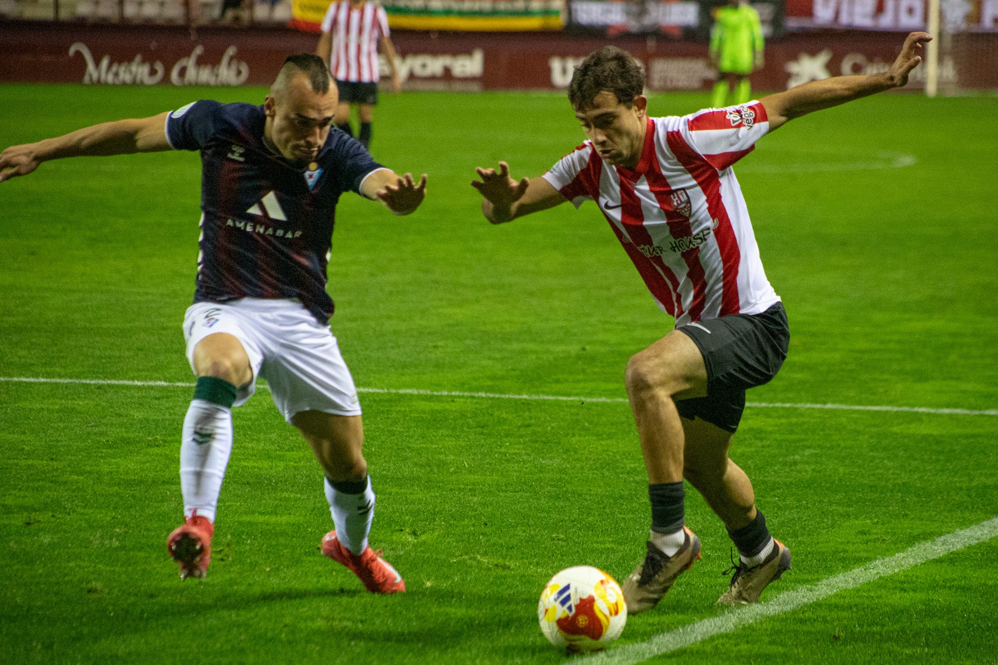 El partido de la UDL con el Eibar B