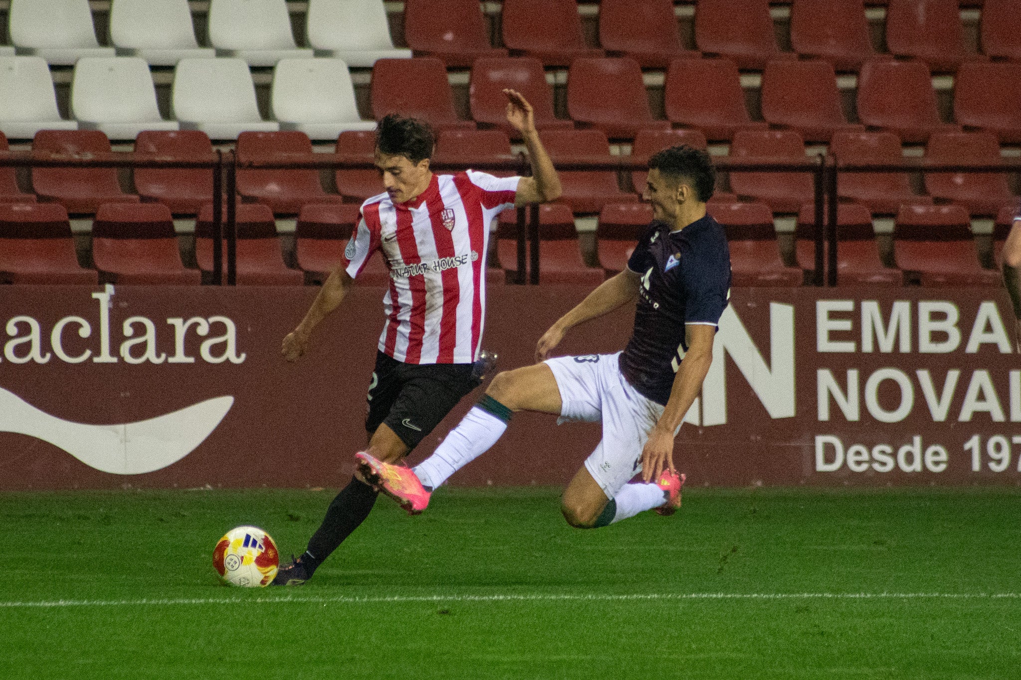 El partido de la UDL con el Eibar B