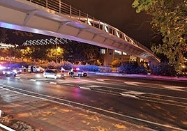 Atropello mortal en la circunvalación el pasado octubre.