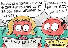 La ola de frío, según Tris