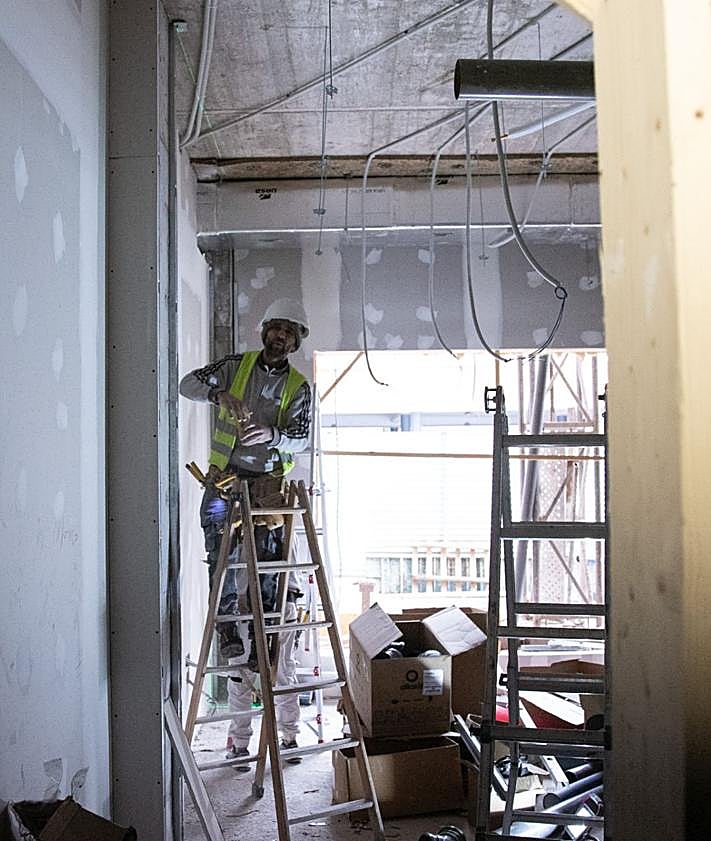 Imagen secundaria 2 - Las obras de la residencia de estudiantes de Juan XXIII concluirán en primavera para abrir en el curso 2026-2027