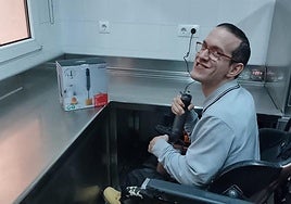 Guille, uno de los usuarios del programa.