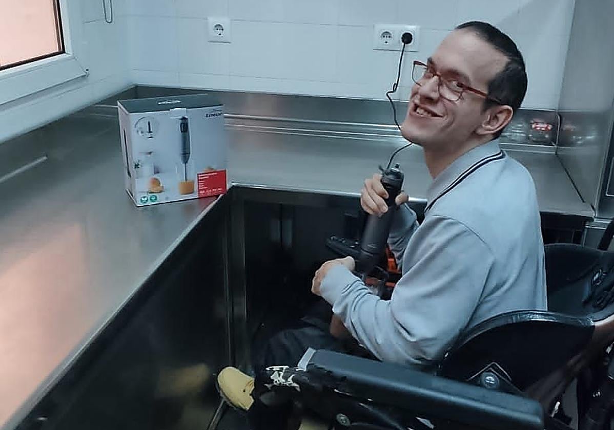 Guille, uno de los usuarios del programa.