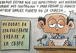 Las medidas de contingencia frente a la gripe, según Tris