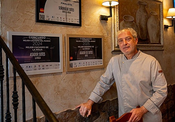 José Luis Román, actual propietario del restaurante.