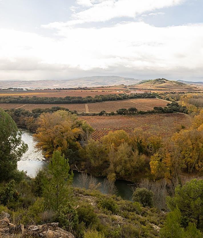 Imagen secundaria 2 - Utensilios de hace 100 años, Juan Jesús Valdelana, actual propietario y las vistas desde el Jardín de Variedades