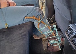 Rescatada una senderista herida en San Millán de la Cogolla