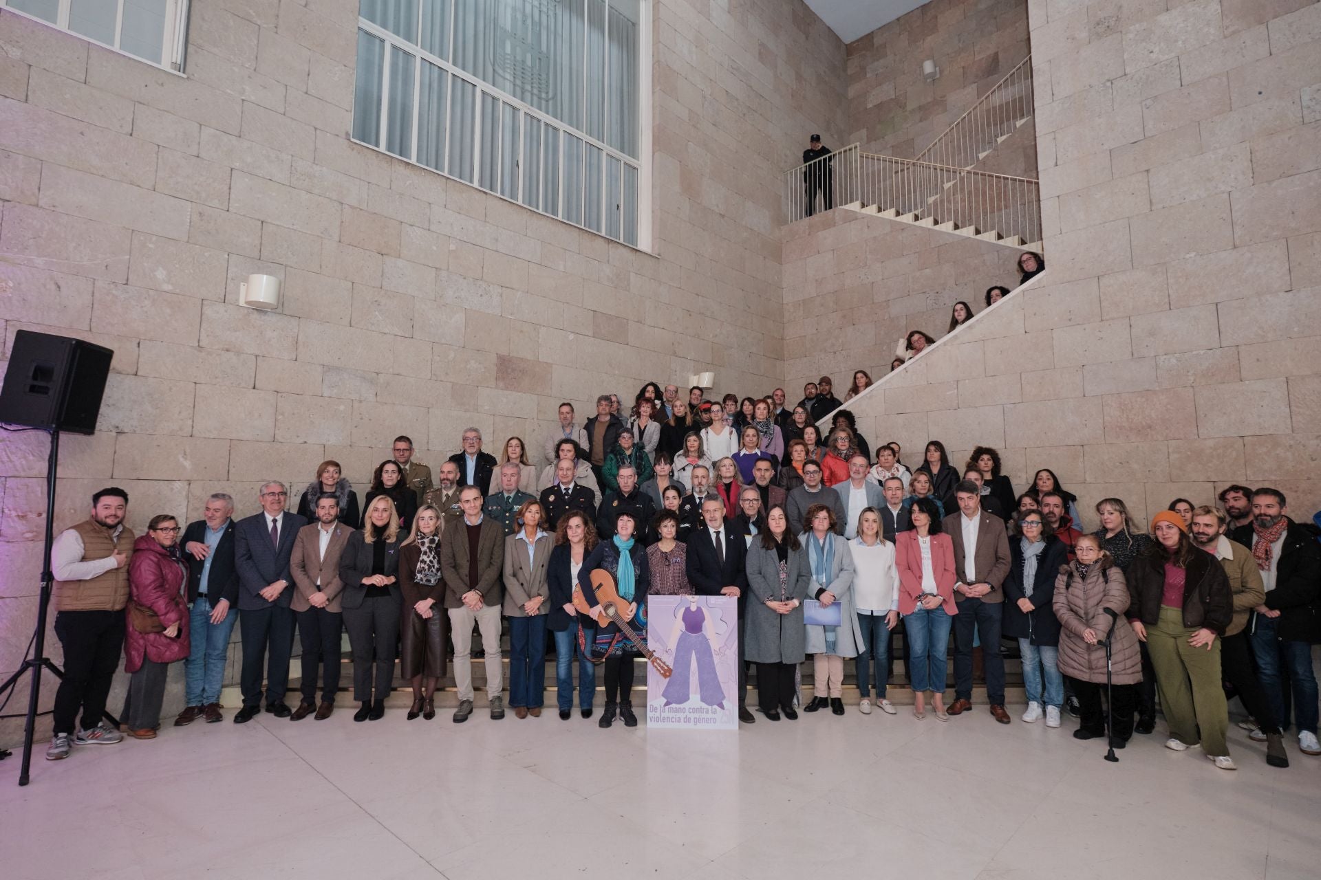 Acto institucional en el Ayuntamiento de Logroño.