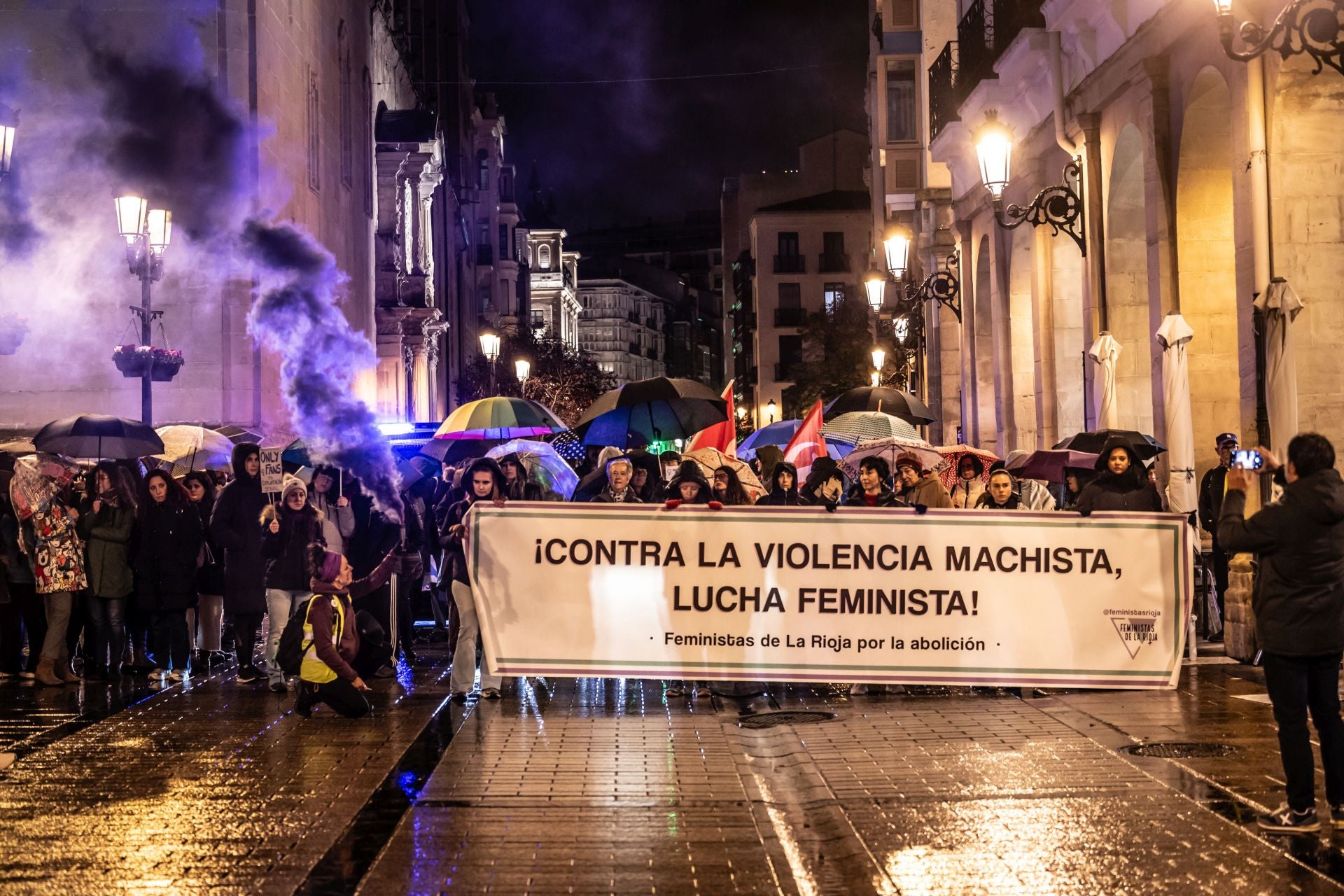 La Rioja se manifiesta contra la violencia machista