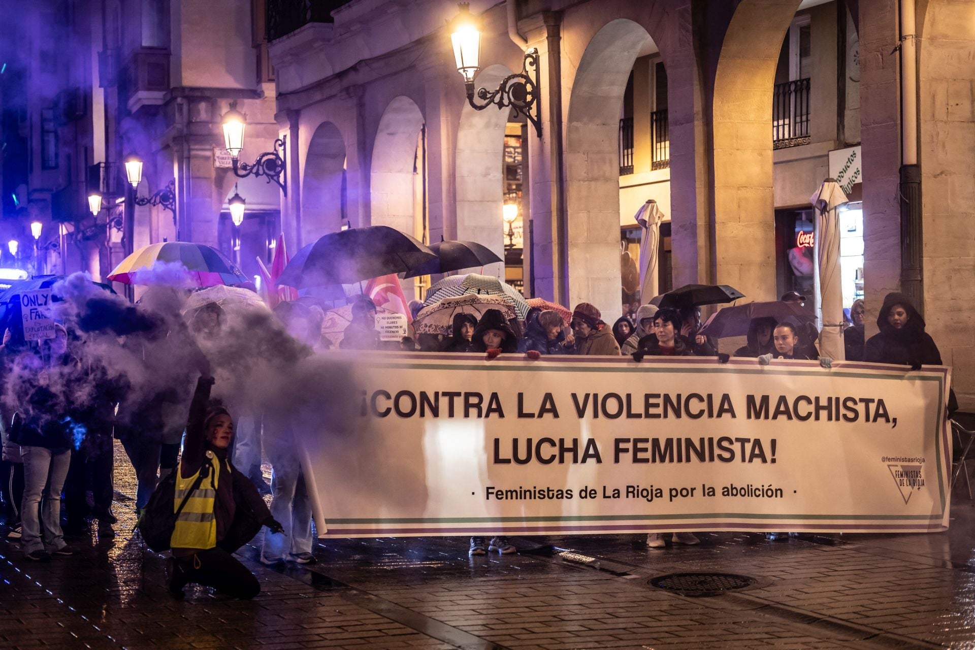 La Rioja se manifiesta contra la violencia machista