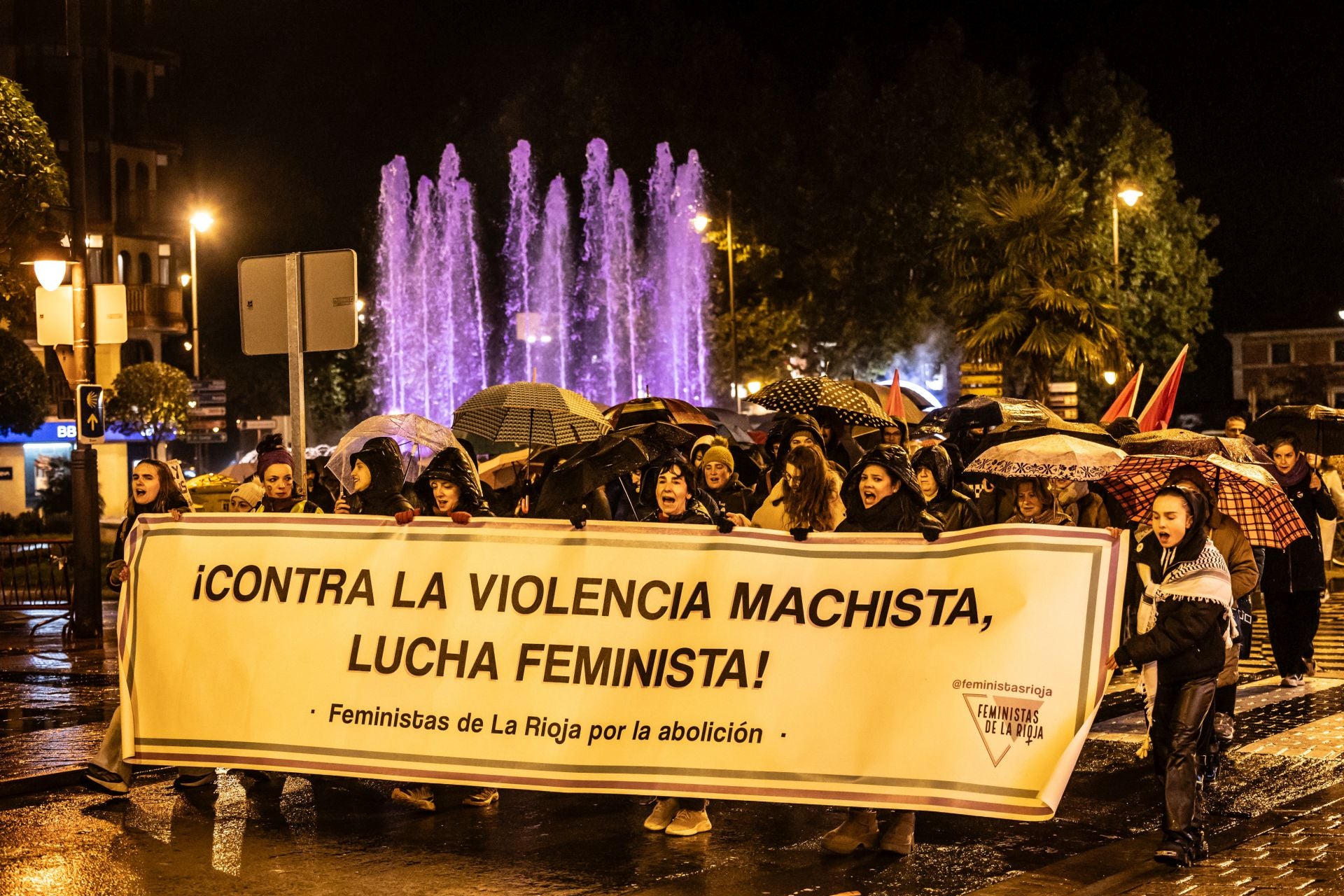 La Rioja se manifiesta contra la violencia machista
