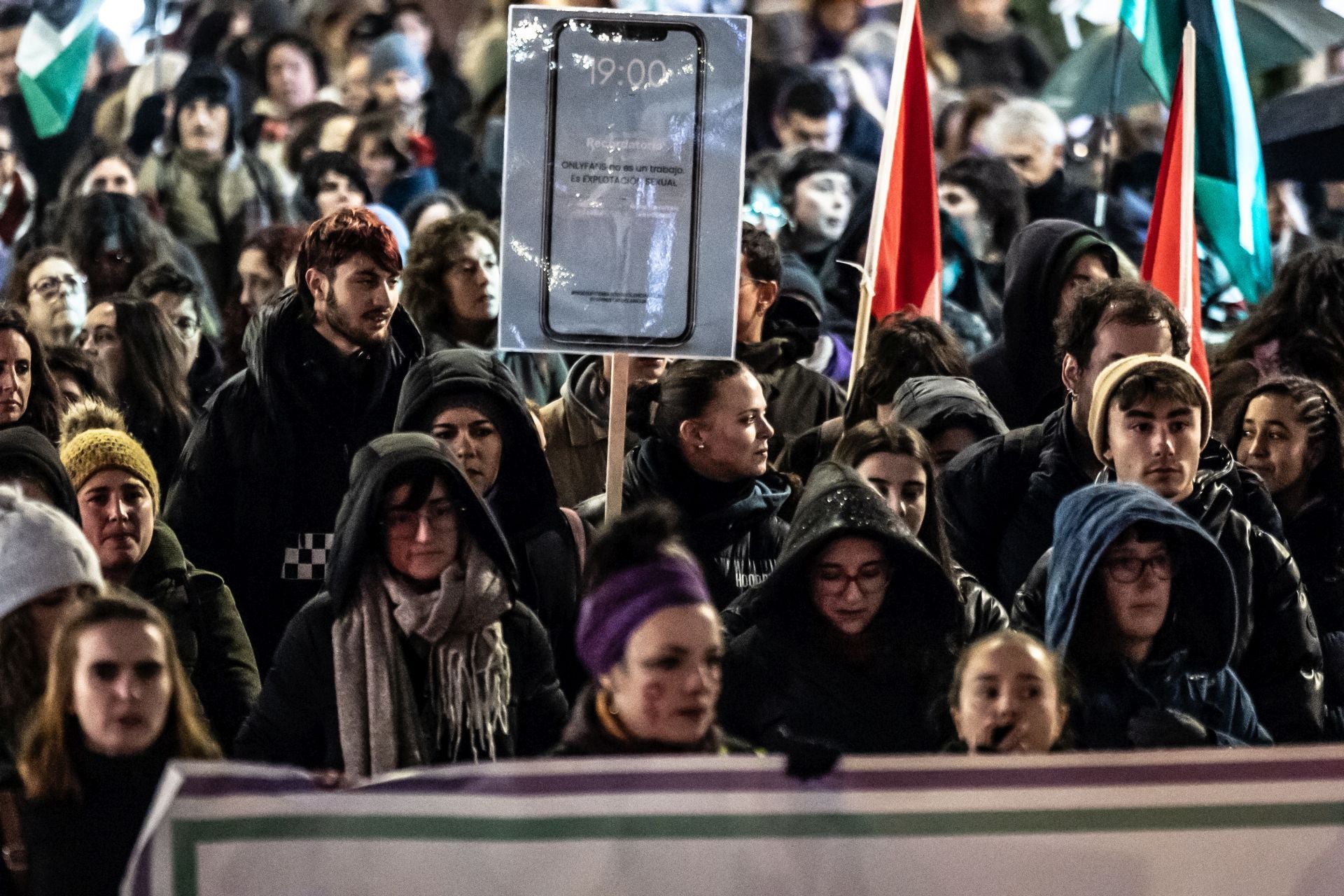 La Rioja se manifiesta contra la violencia machista