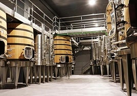 Instalaciones de elaboración de Bodegas Sonsierra