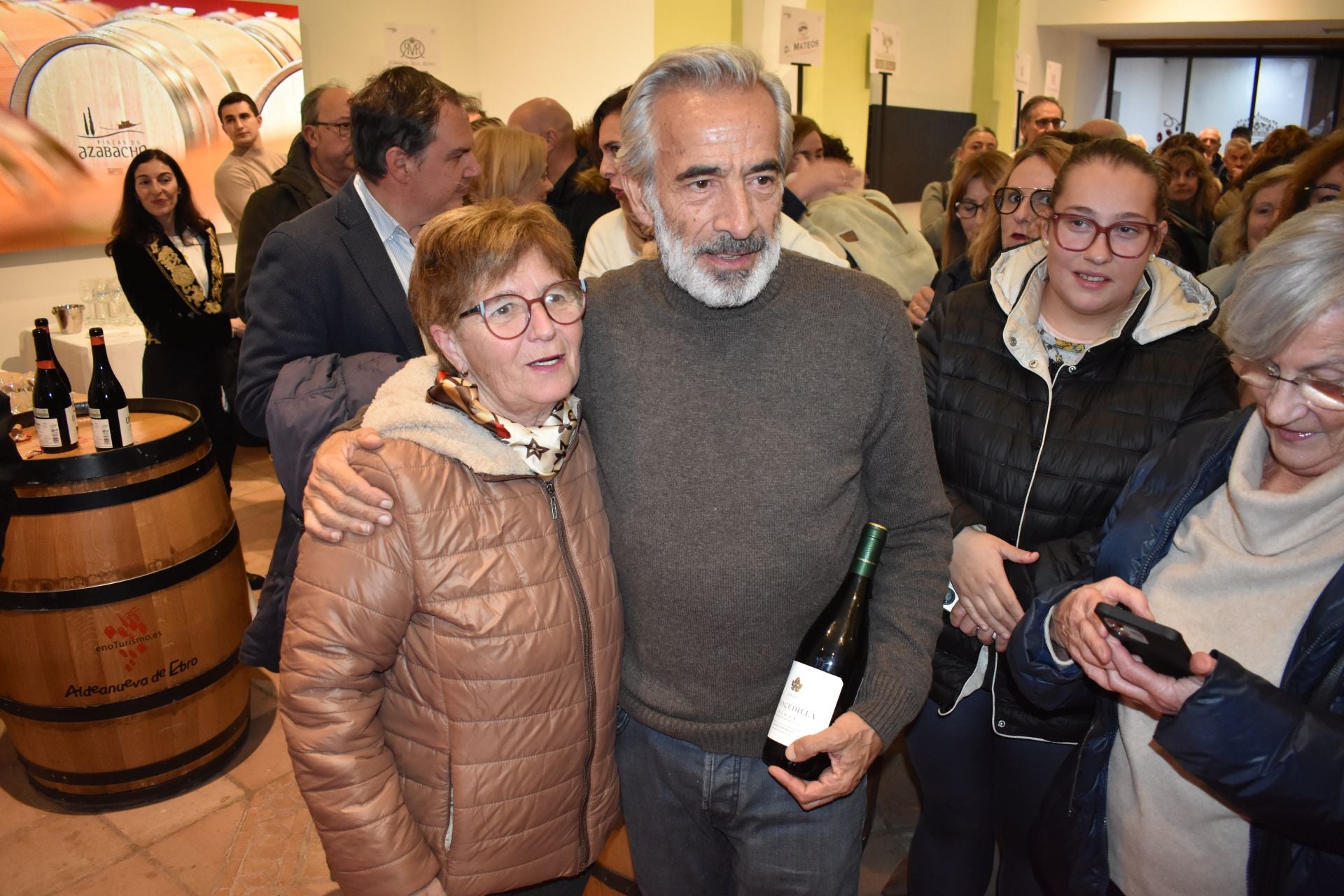 Imanol Arias, nuevo &#039;Amigo del vino de Aldeanueva de Ebro 2025&#039;