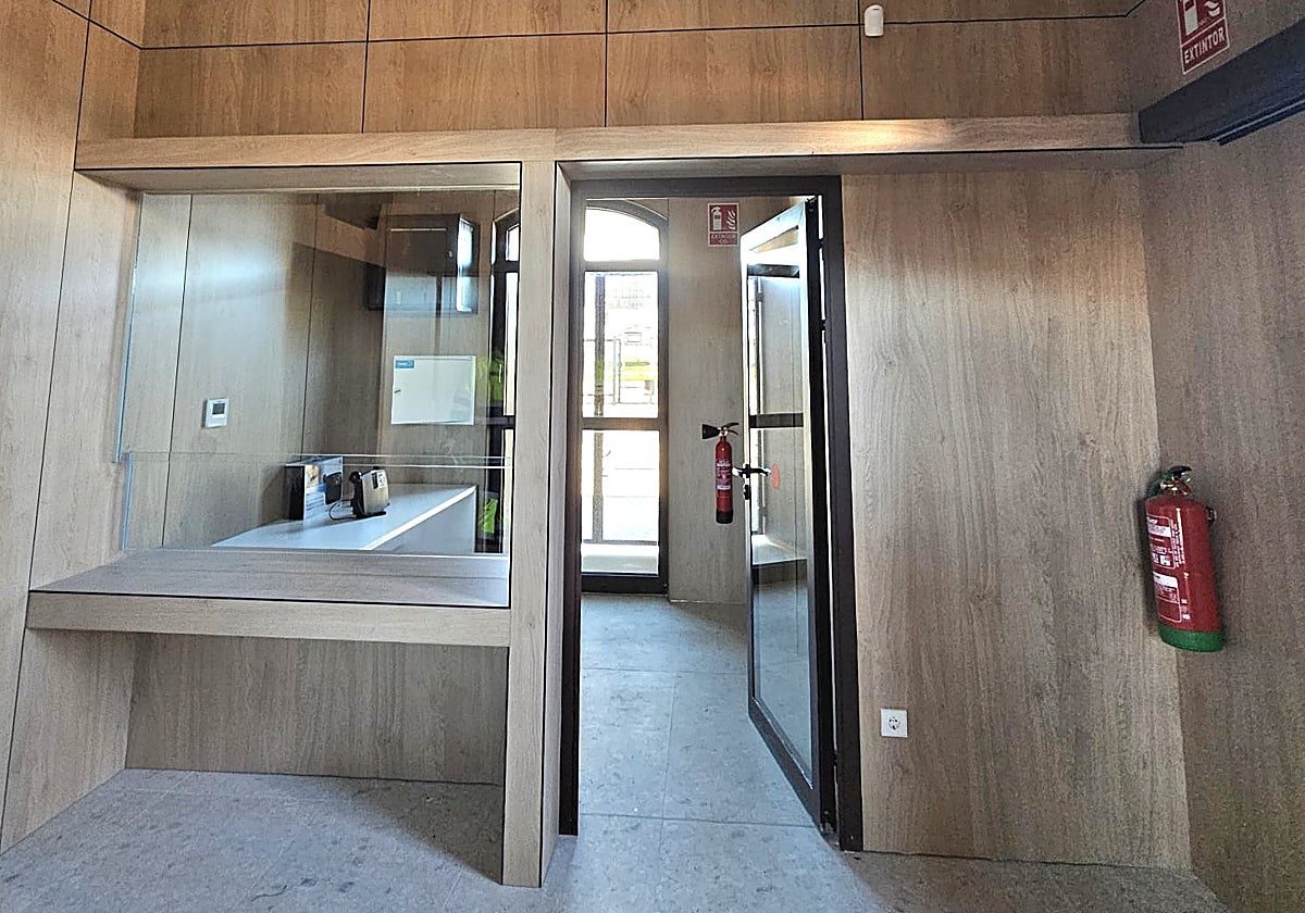 Uno de los espacios de la nueva estación.