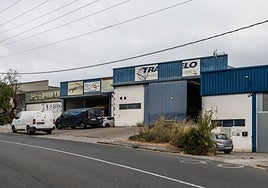 Instalaciones de Logroño Courier S. L., en el polígono Cantabria, cuya actividad cesó en agosto.