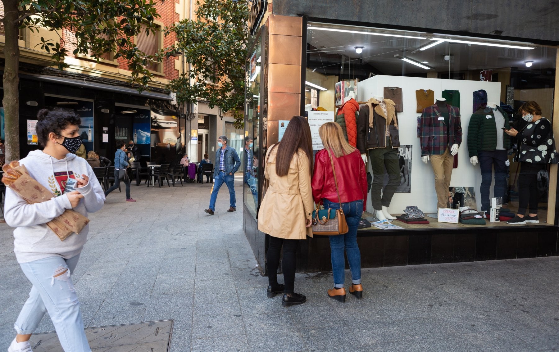 De compras en Arnedo.