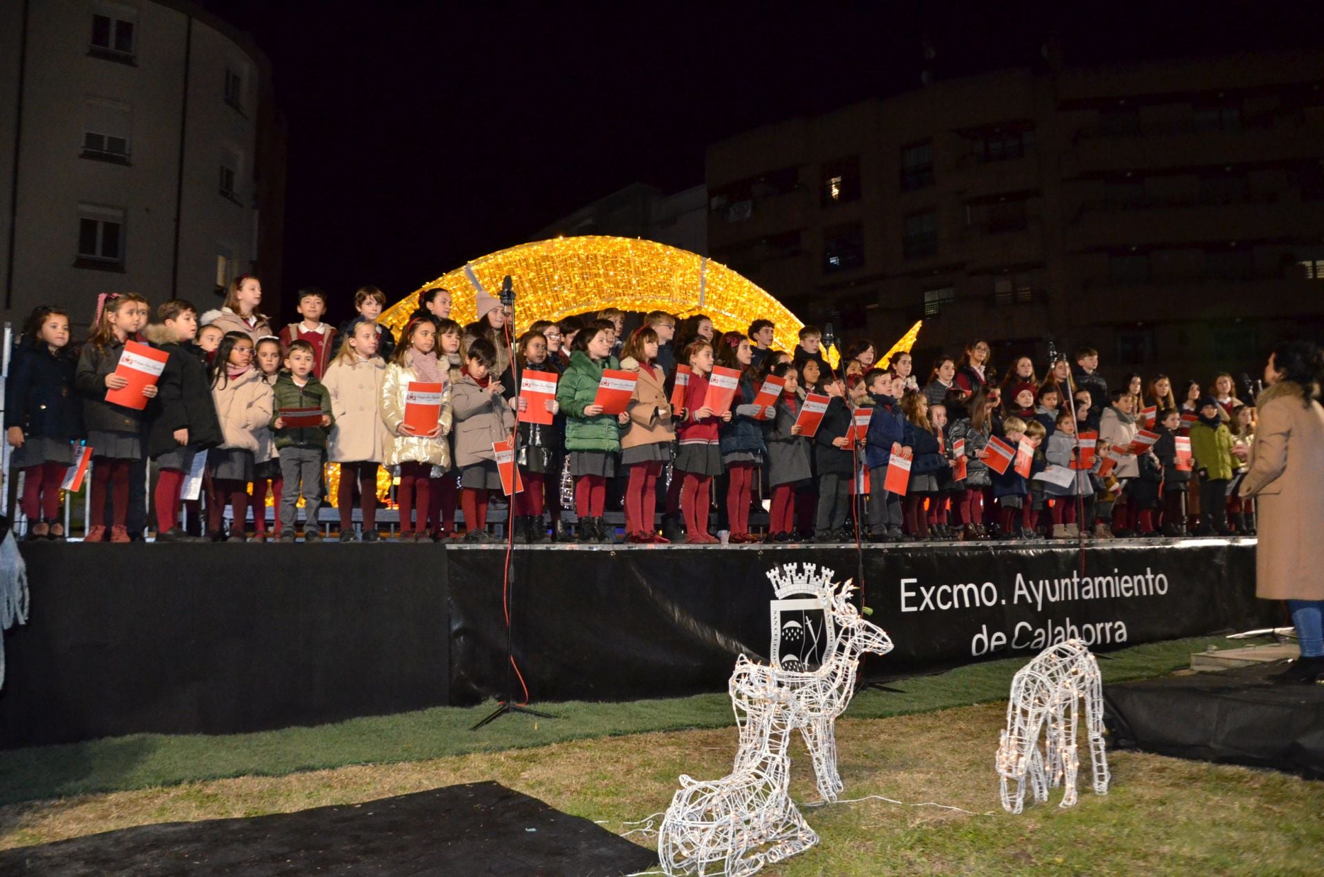 Calahorra enciende la iluminación navideña