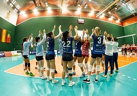 Partido entre el Ocisa y el Braga disputado este miércoles.