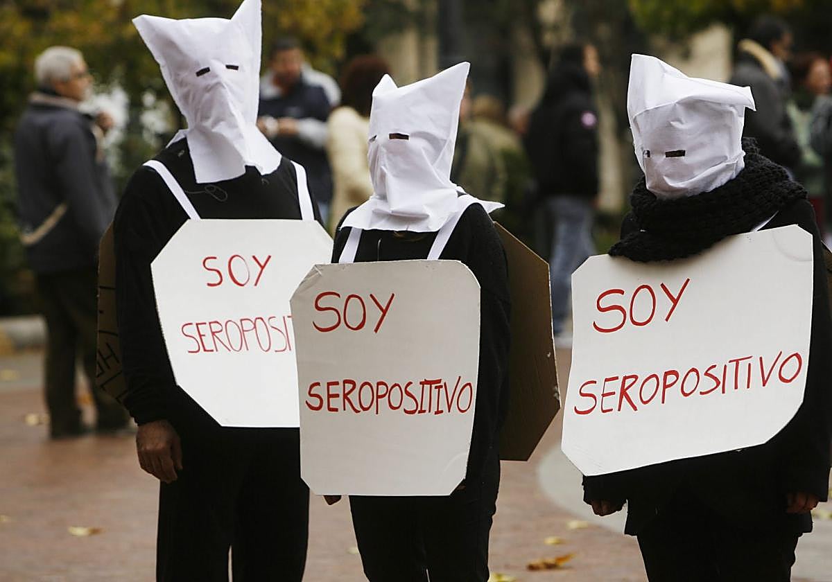 Imagen de archivo de una campaña para denuncir el estigma que todavía hay sobre esta enfermedad.