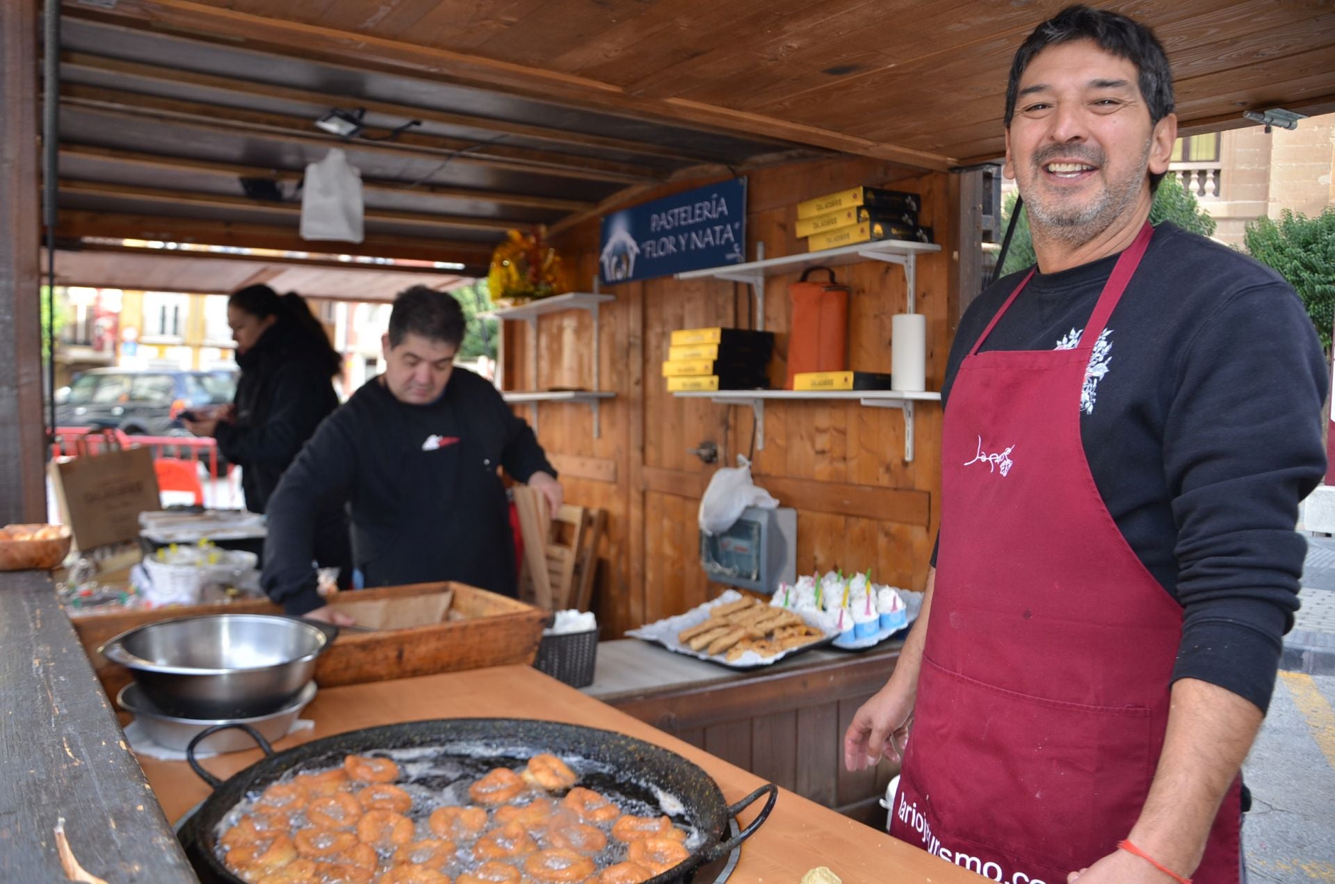 Las imágenes del mercado navideño de Calahorra