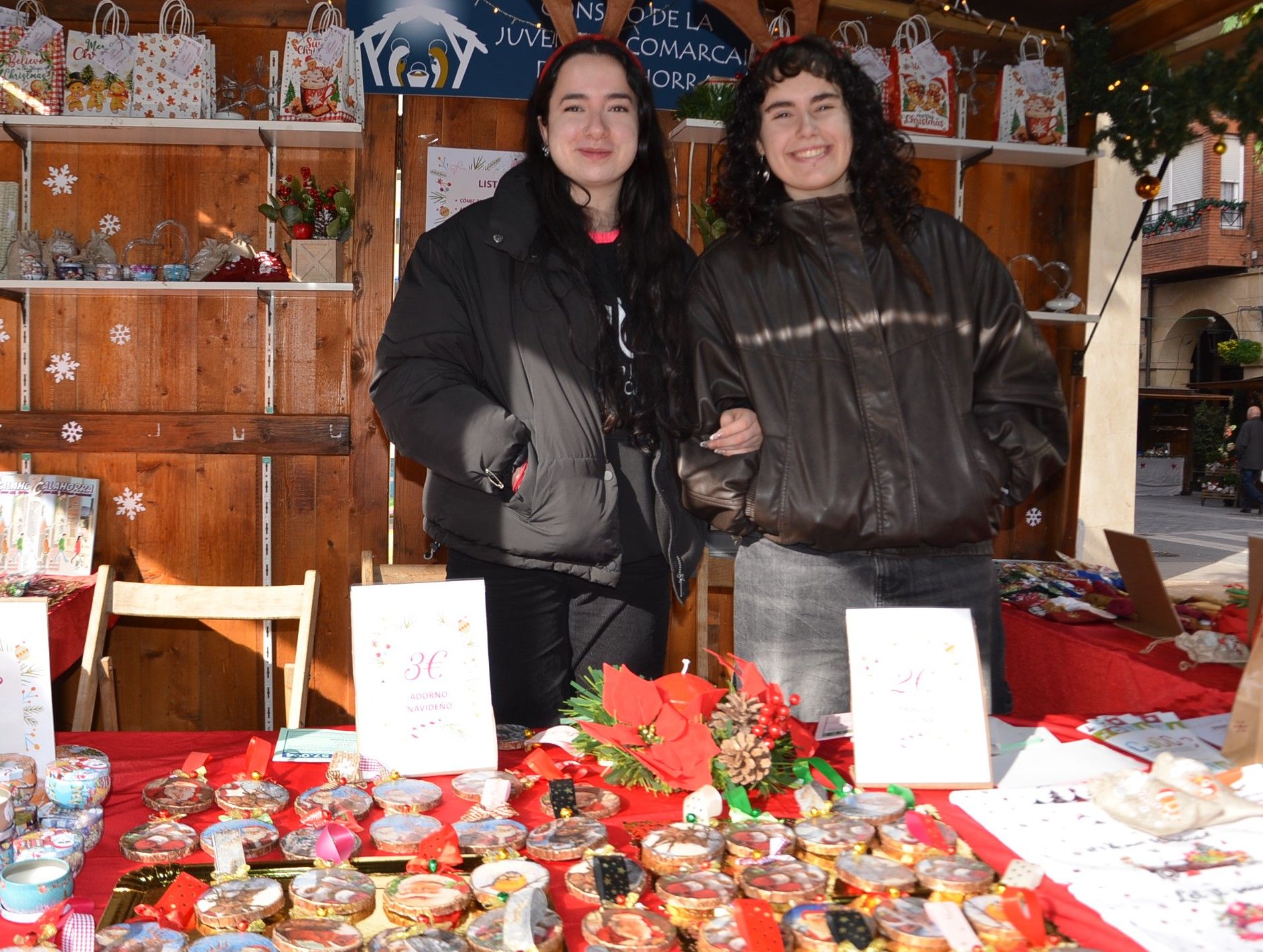 Las imágenes del mercado navideño de Calahorra