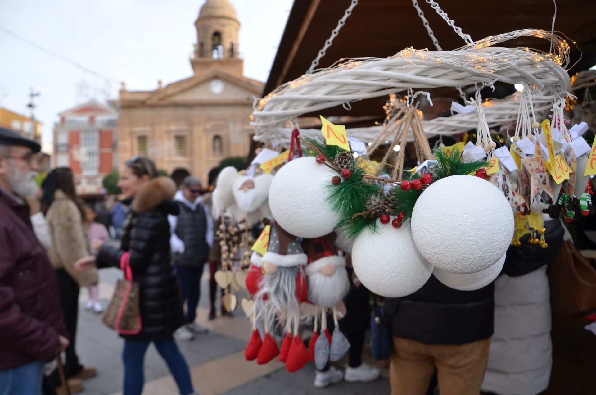 Las imágenes del mercado navideño de Calahorra
