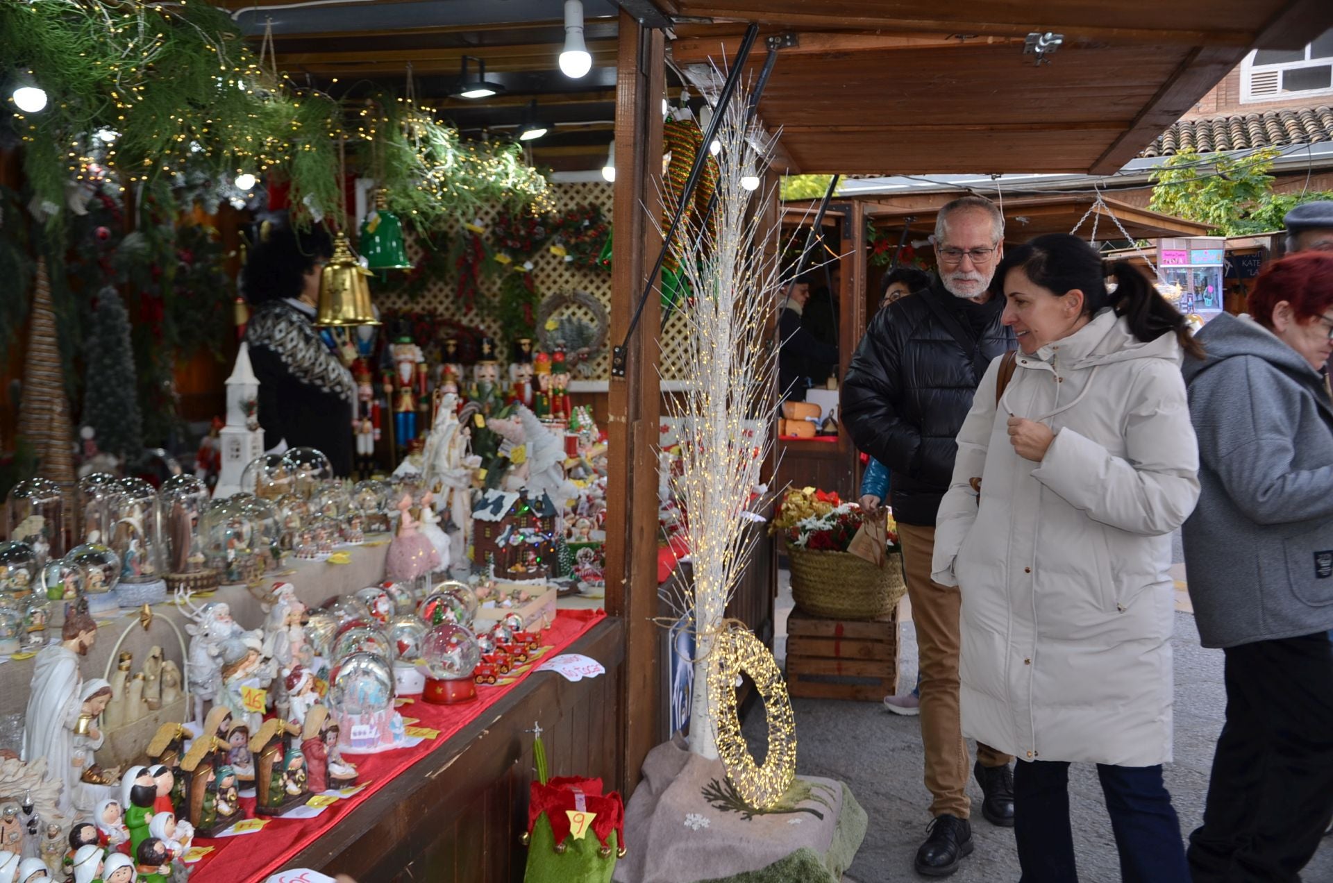 Las imágenes del mercado navideño de Calahorra