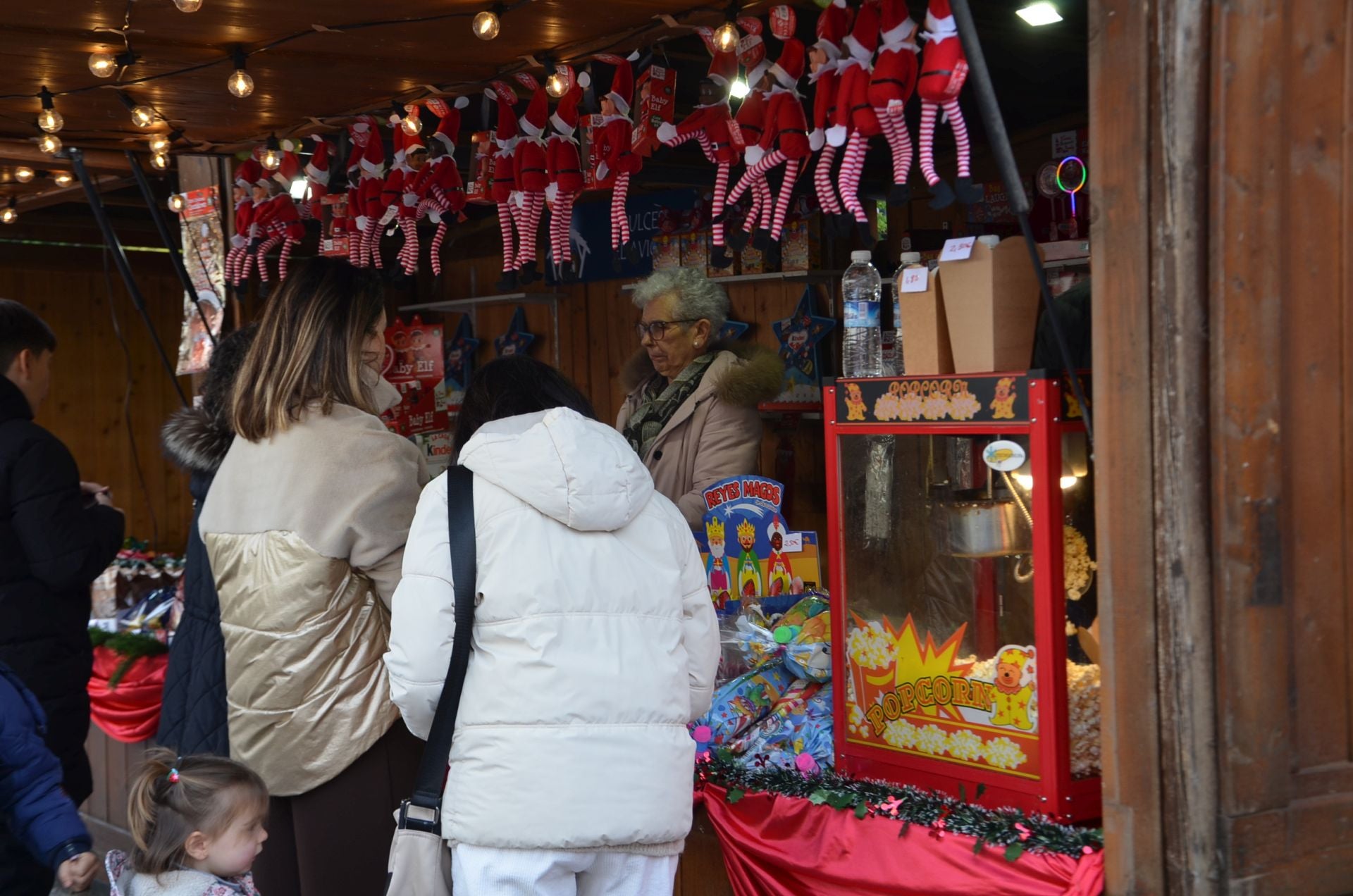 Las imágenes del mercado navideño de Calahorra
