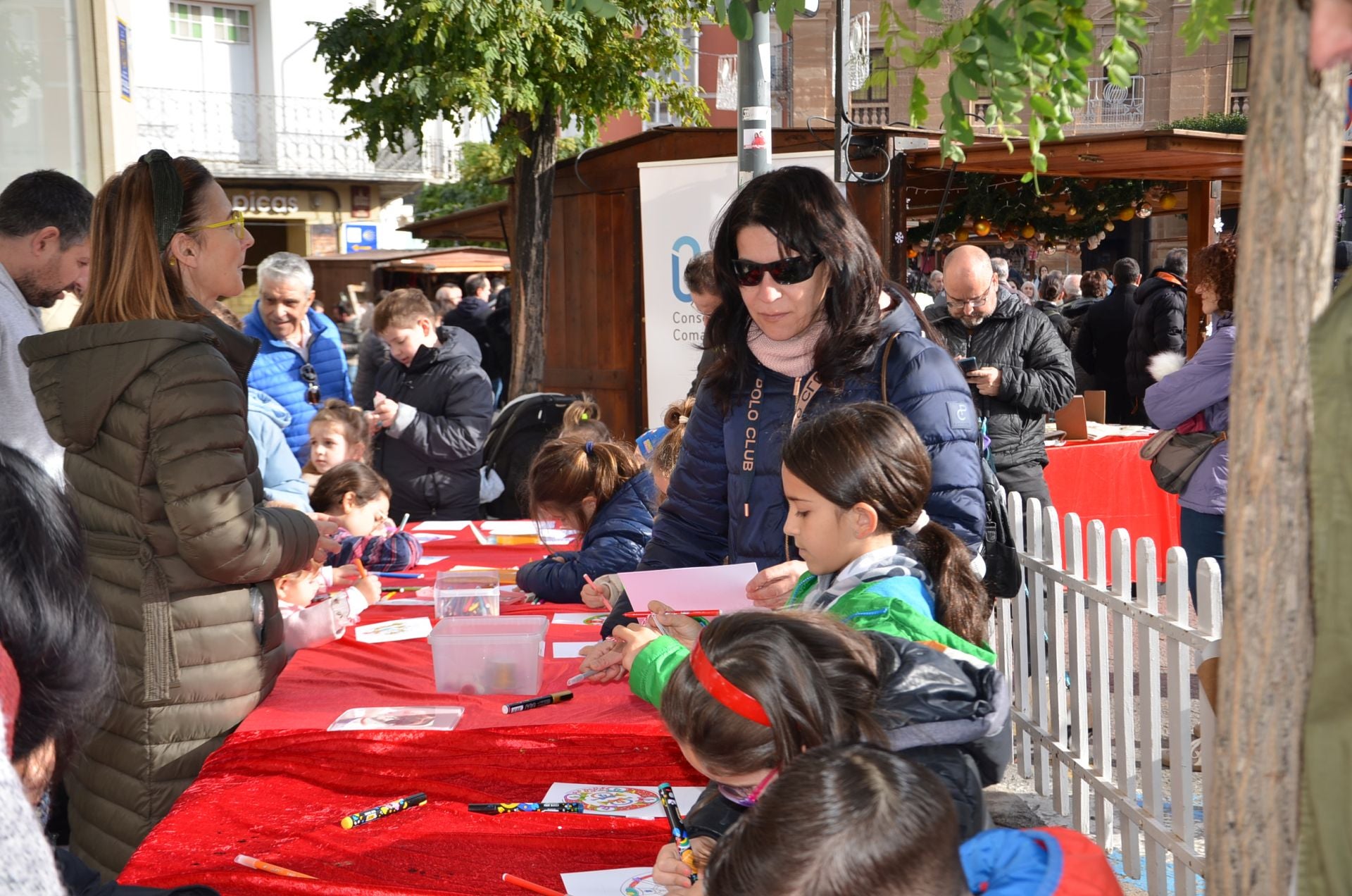 Las imágenes del mercado navideño de Calahorra