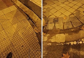 Los arreglos en Beatos Mena y Navarrete, hoy en La Guindilla.