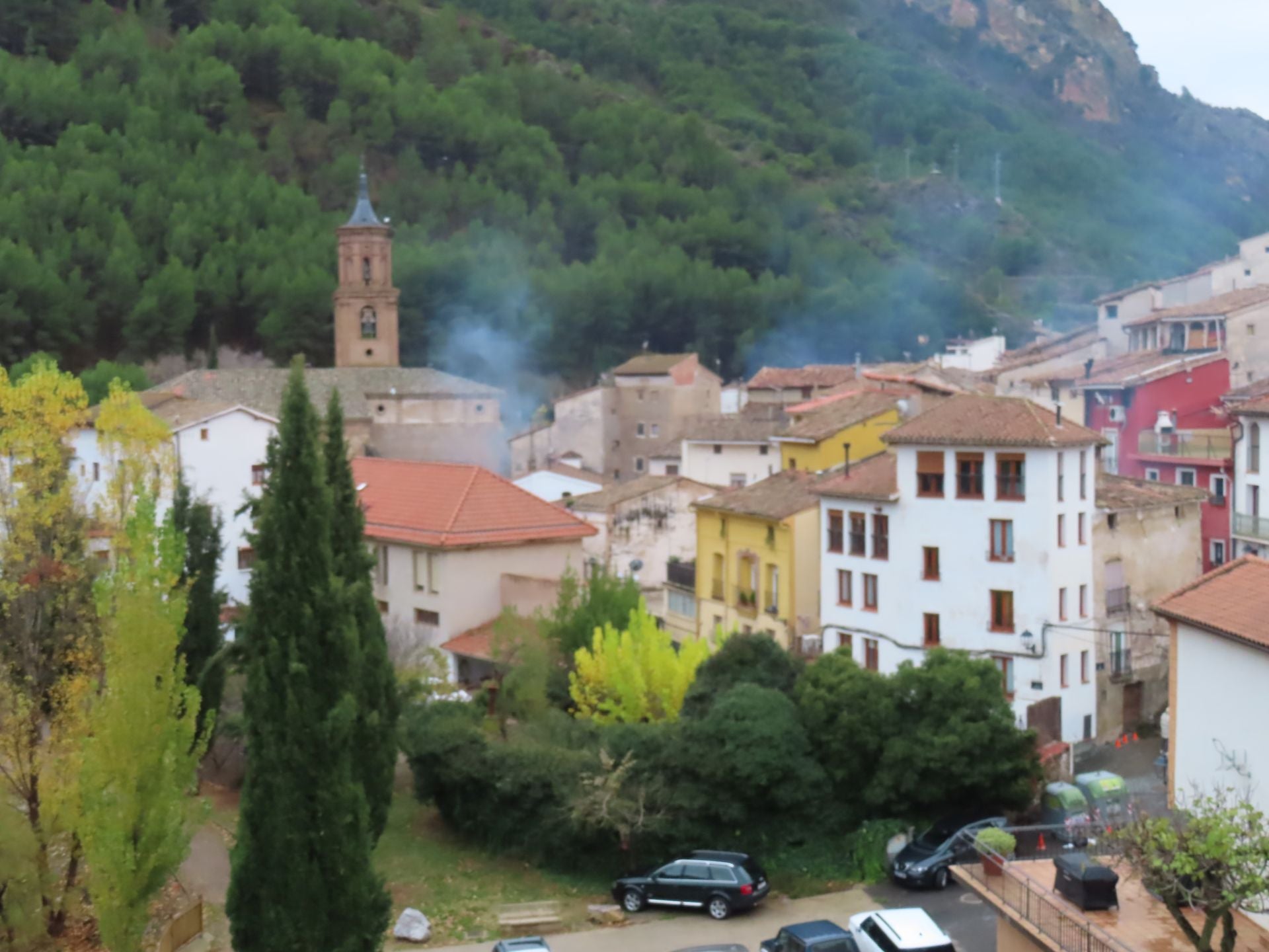 Arnedillo celebra la procesión del humo
