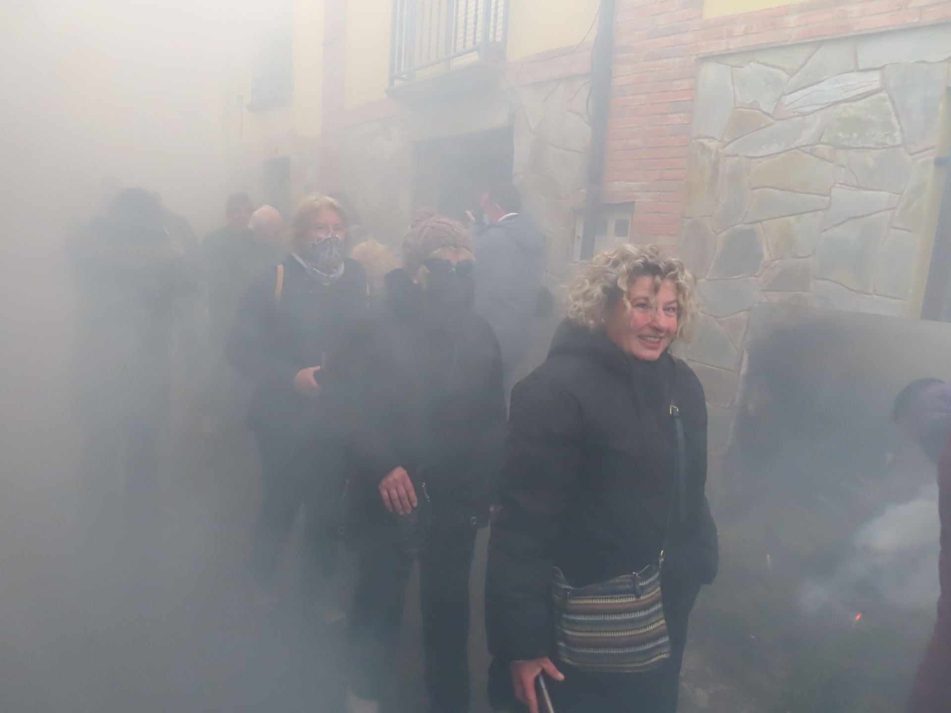 Arnedillo celebra la procesión del humo
