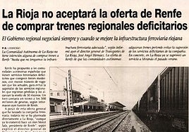 Dos décadas de lucha con Renfe