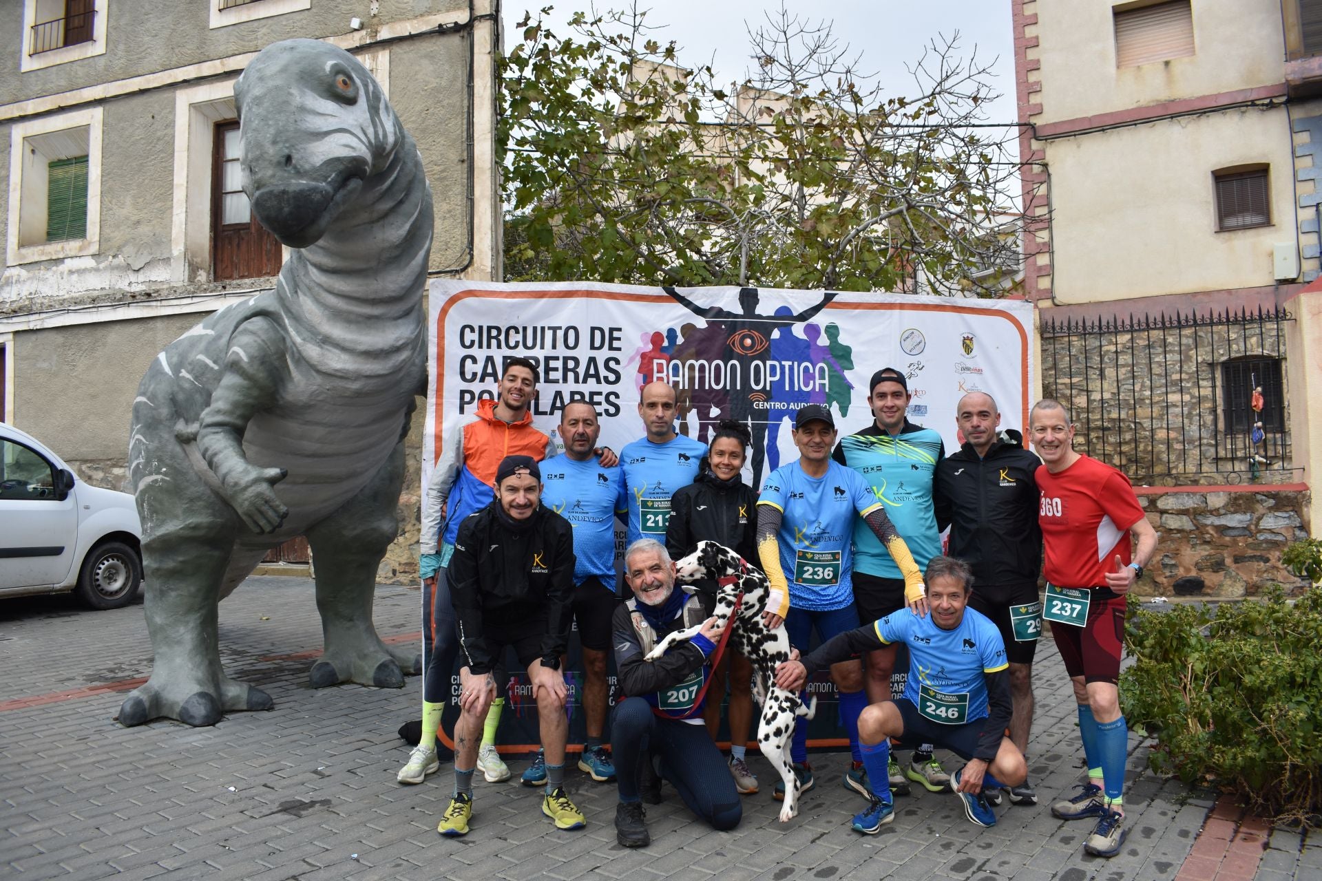 Las imágenes de la carrera &#039;Entre dinosaurios&#039; en Igea