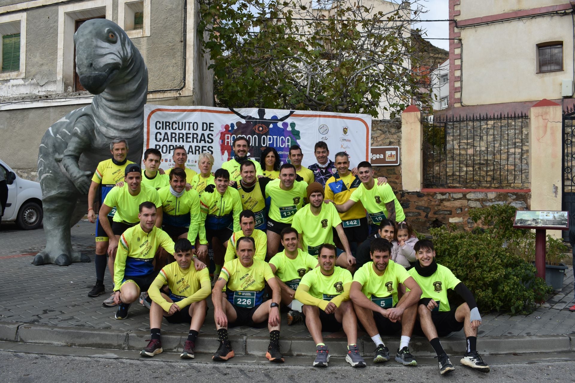 Las imágenes de la carrera &#039;Entre dinosaurios&#039; en Igea