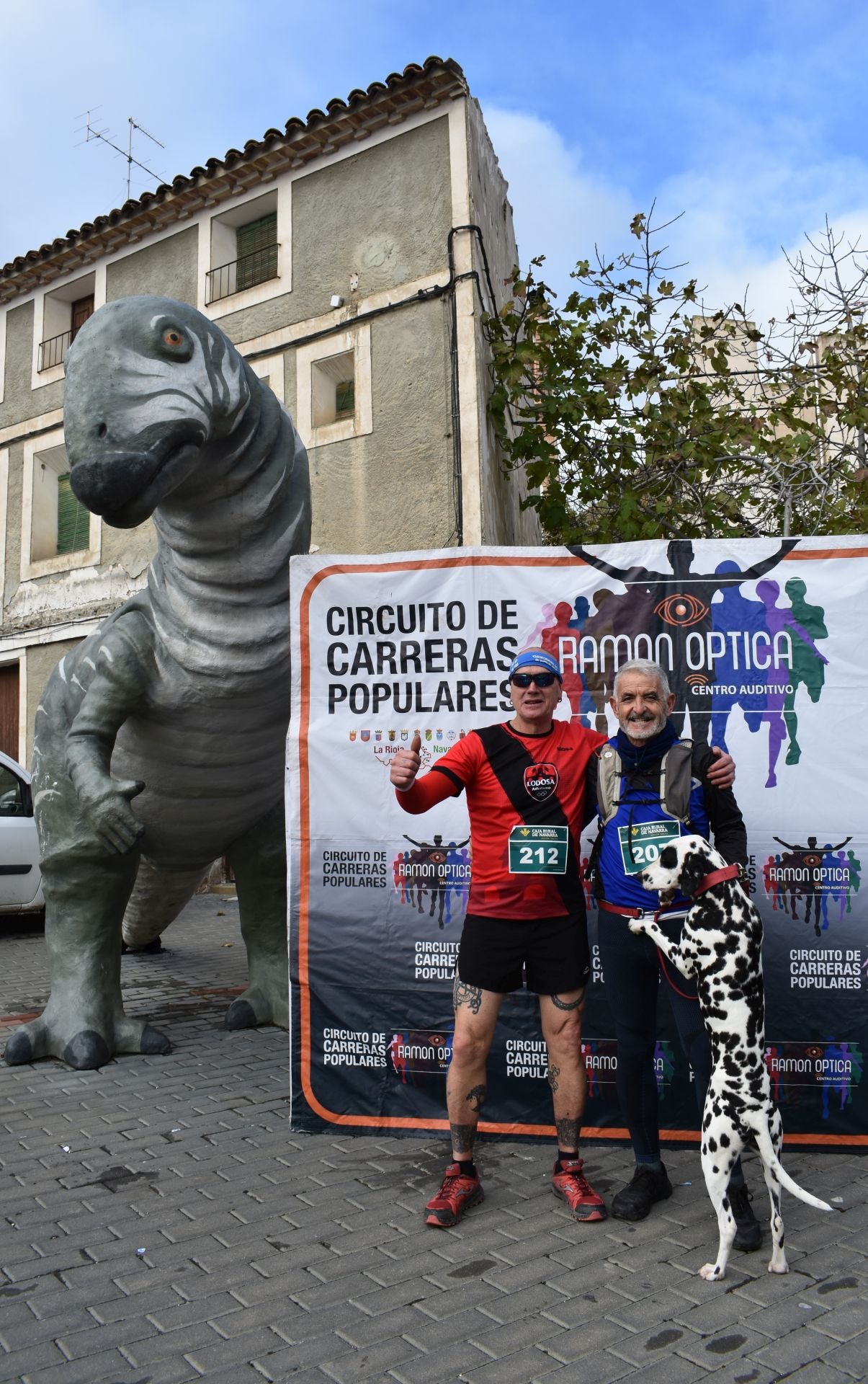 Las imágenes de la carrera &#039;Entre dinosaurios&#039; en Igea