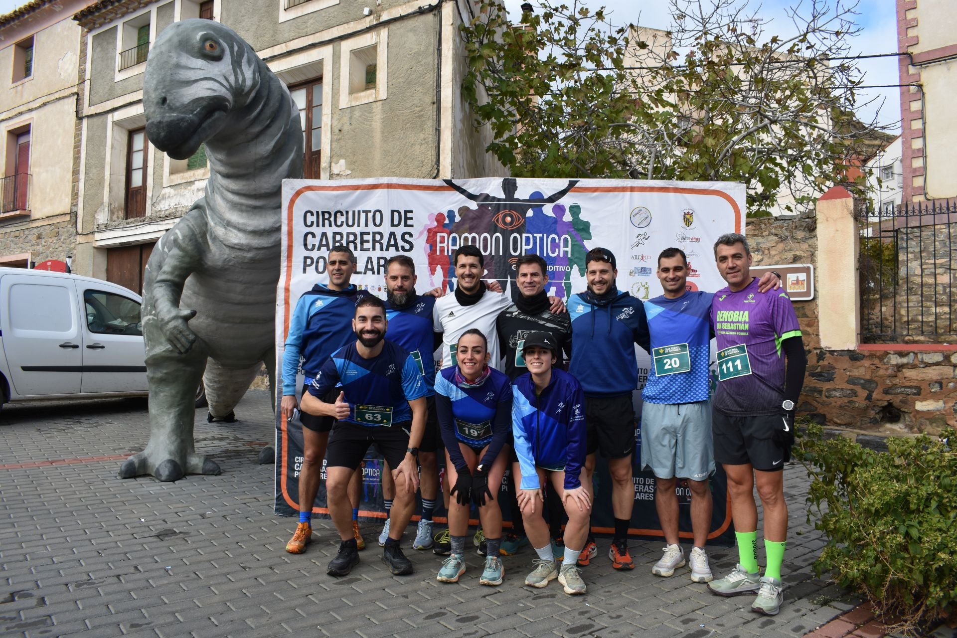 Las imágenes de la carrera &#039;Entre dinosaurios&#039; en Igea