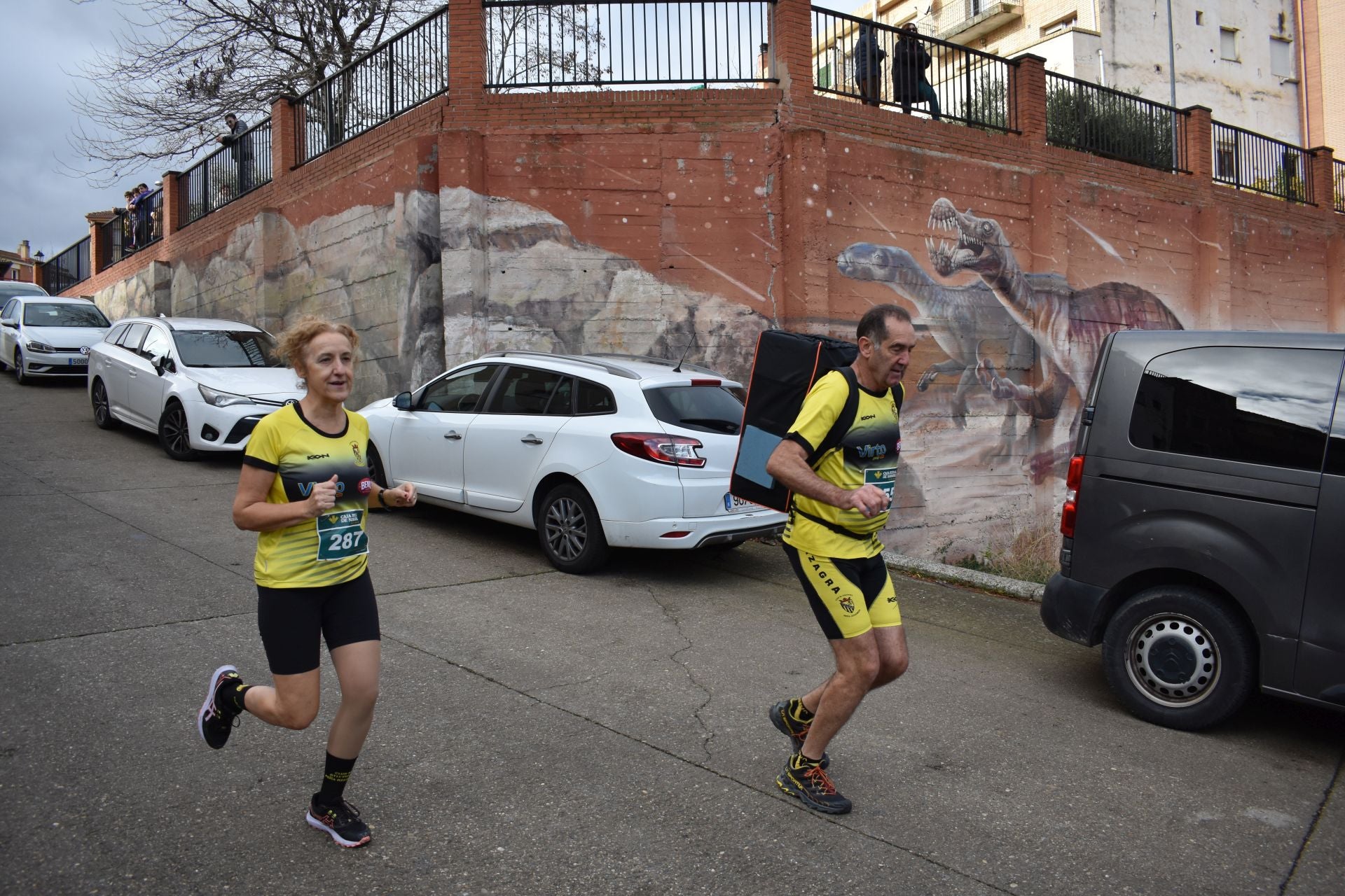 Las imágenes de la carrera &#039;Entre dinosaurios&#039; en Igea
