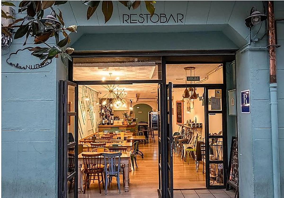 Restobar En las Nubes, en Logroño.