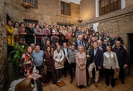 Cena navideña de los periodistas