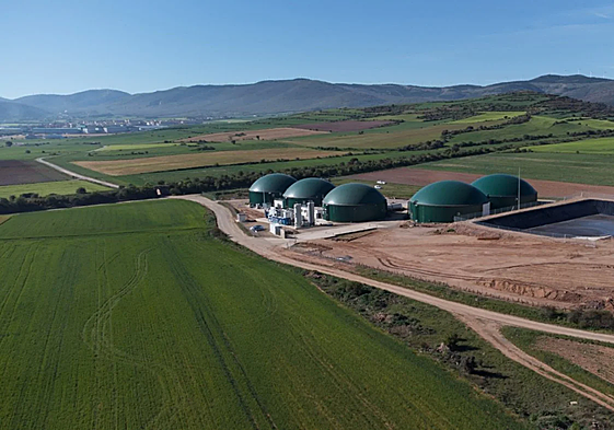 Planta de biogás de Ólvega (Soria).