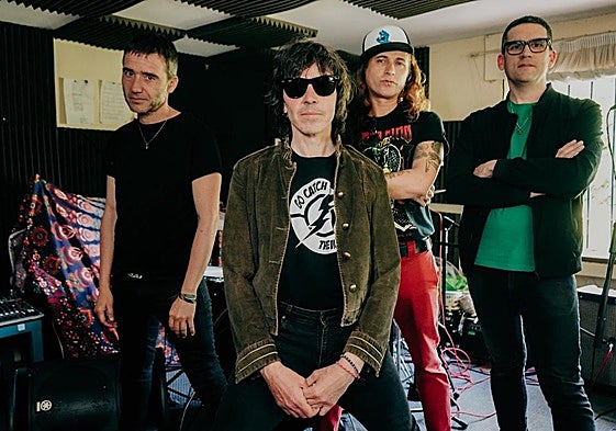 Rubén Pozo y su banda.