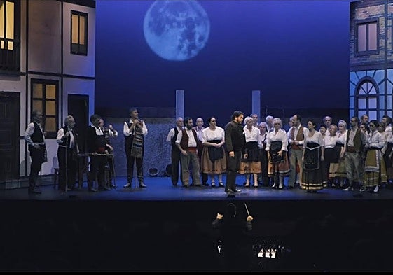 Representación de la zarzuela 'El Cantar del Arriero' el año pasado.