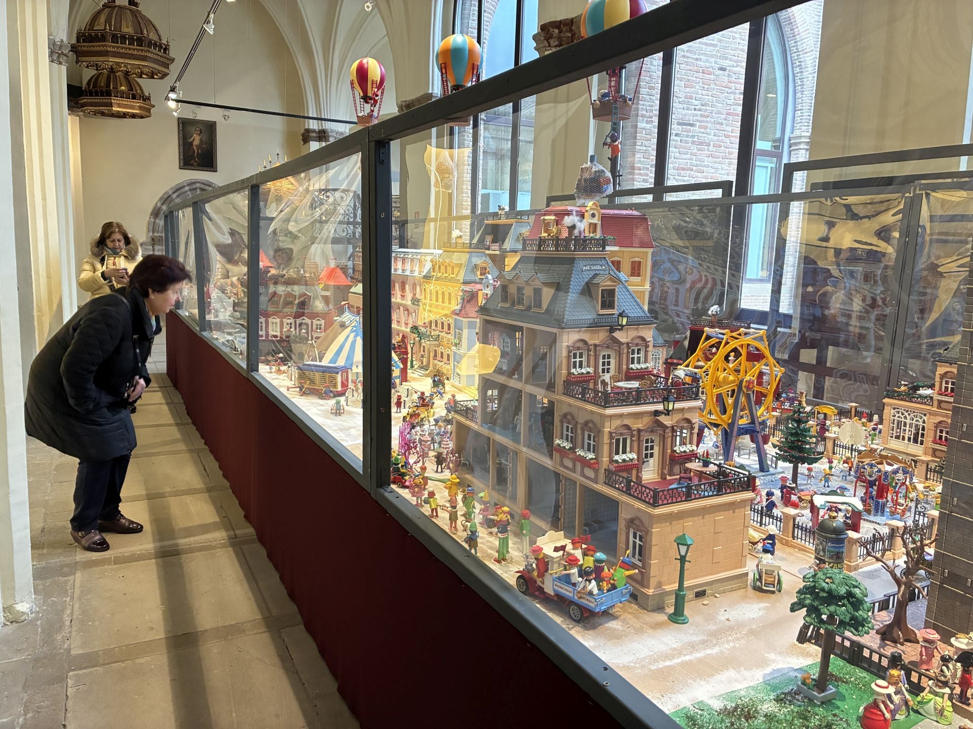 El Belén de Playmobil vuelve a la catedral de Santo Domingo