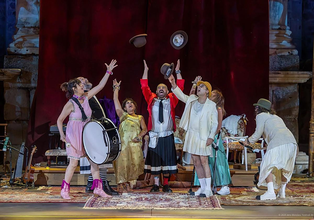 Estreno de 'Los hermanos' en el Festival de Mérida.