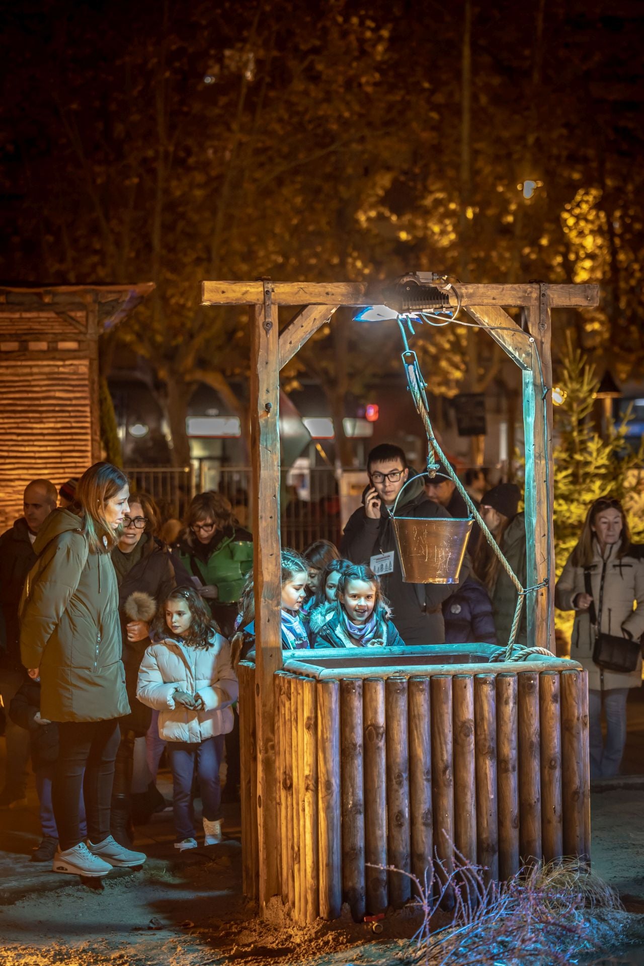 El portal de belén de Logroño, en imágenes